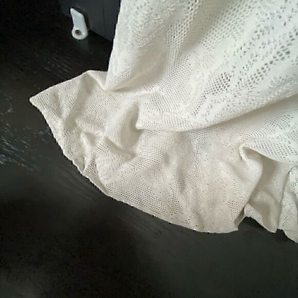 ANTHROPOLOGIE Ronny Kobo Owena One Shoulder Texture Gown Maxi Dress M Read Below - Picture 10 of 12